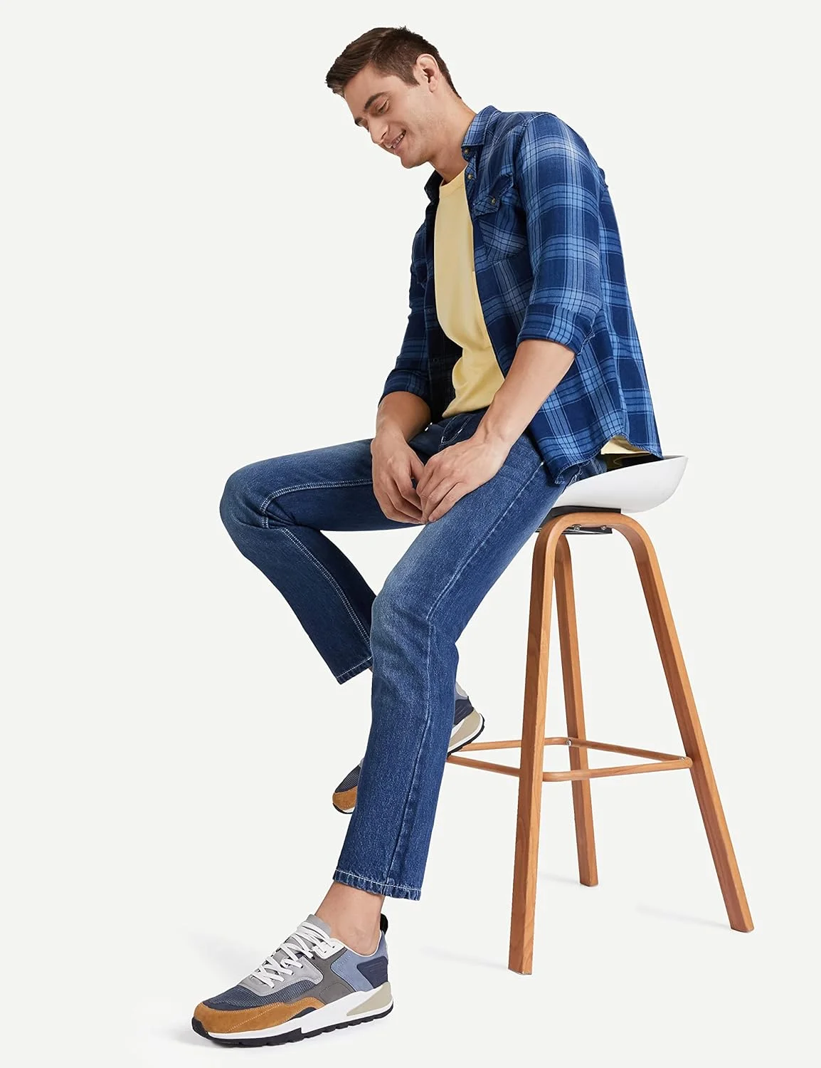 شلوار جین مردانه با فاق آزاد