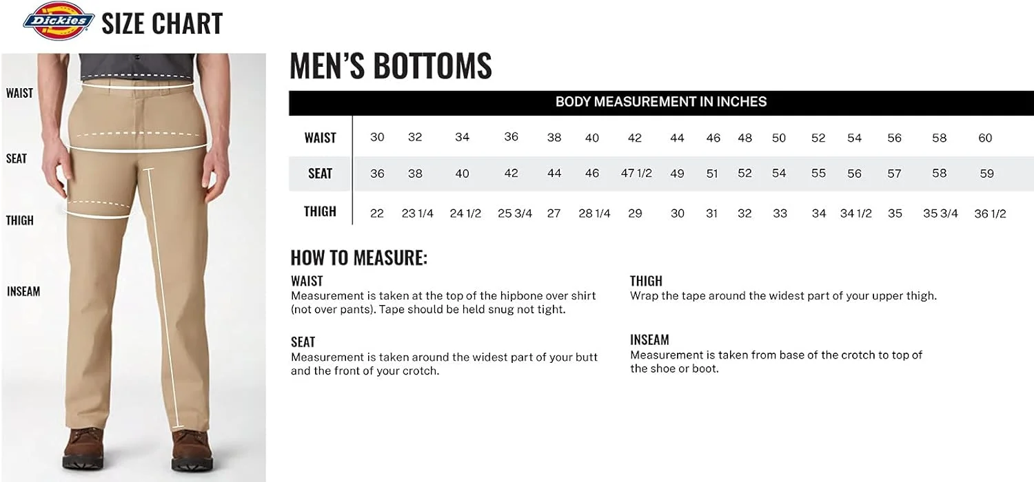 شلوار کار مردانه Dickies، بژ، سایز One