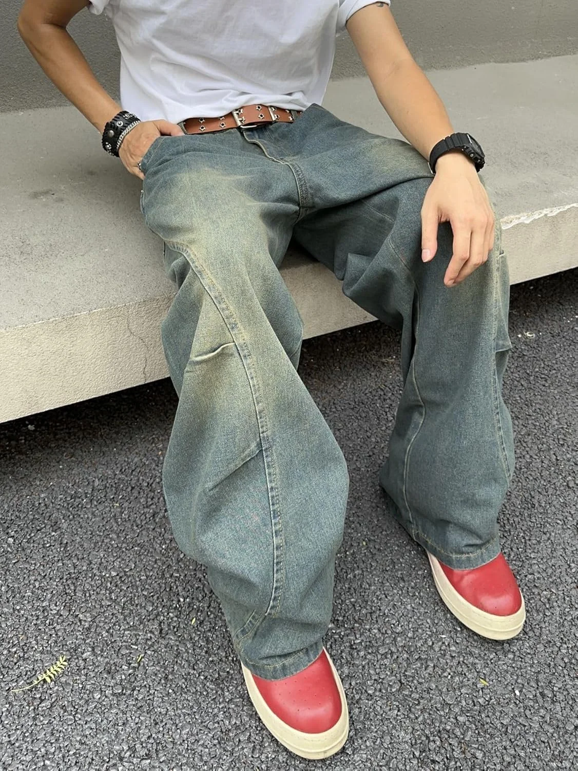 شلوار جین مردانه مدل Klslieysdi2800 (تک عددی)