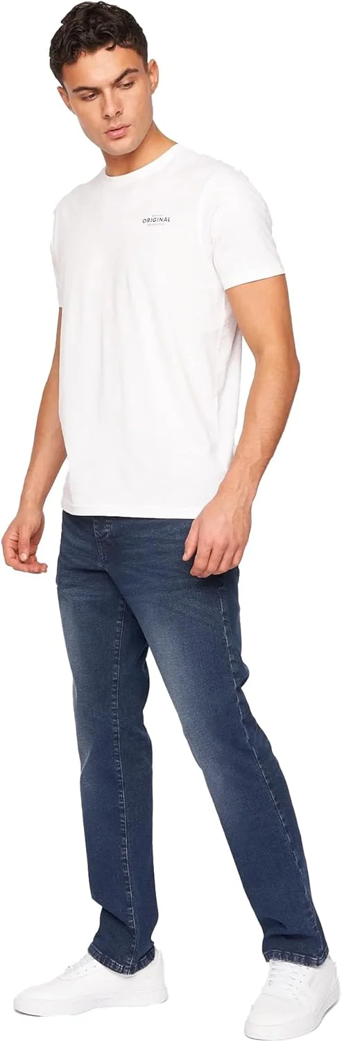 شلوار جین مردانه کراس‌هچ مدل پرینسد، مشکی یکدست، سایز 30 معمولی