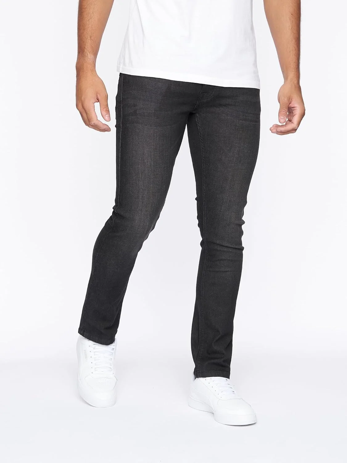 شلوار جین مردانه کراس‌هچ مدل Buraca Slim (سایز 38R) (رنگ ذغالی)