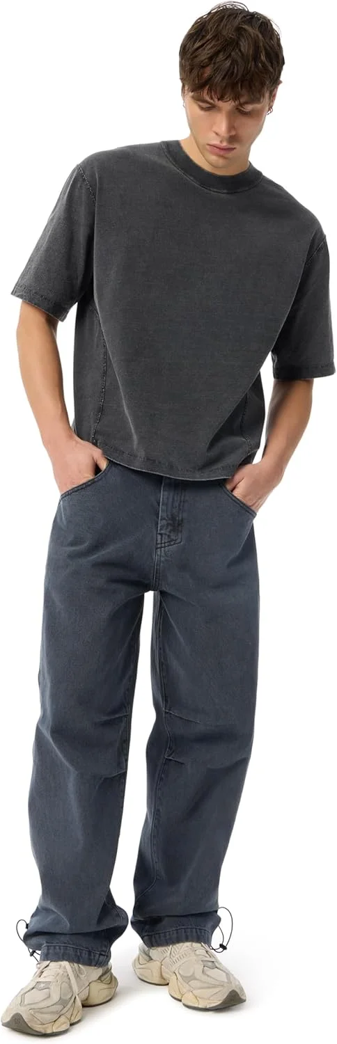 شلوار جین مردانه مدل Air-baggy Parachute با درزهای جانبی تهویه دار