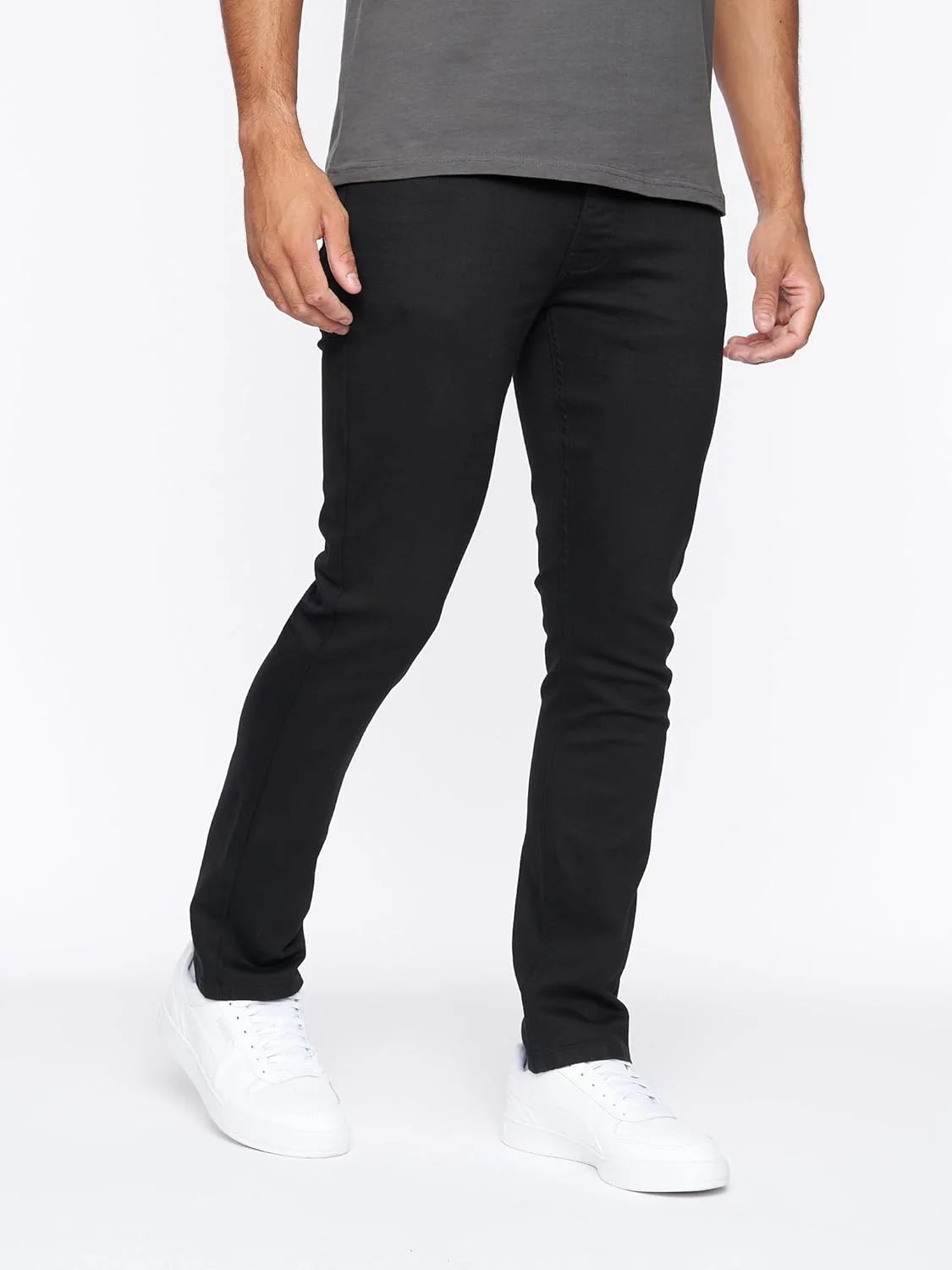 شلوار جین مردانه باراکا Crosshatch (سایز 34S) (مشکی)، مشکی، 34S