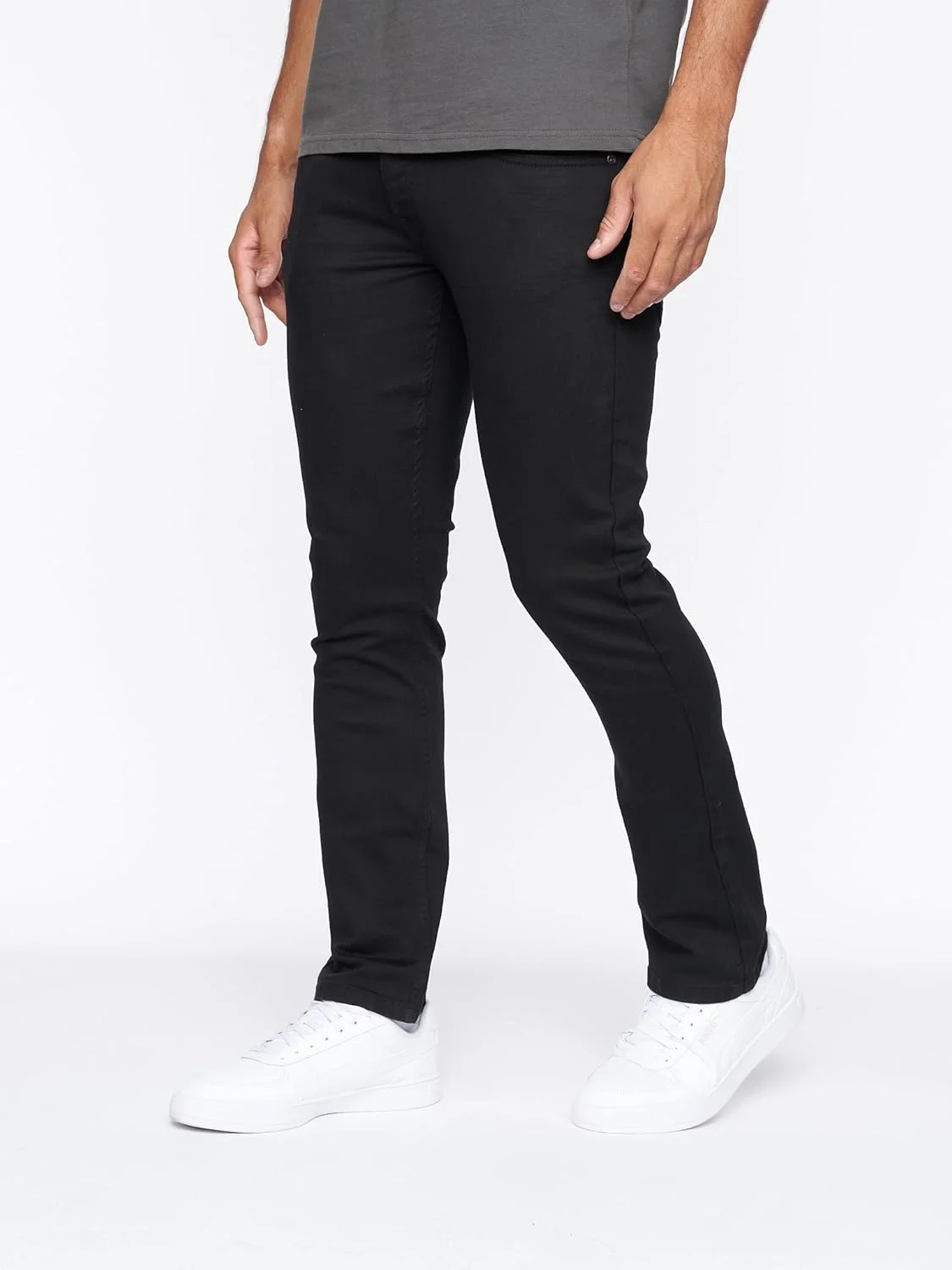 شلوار جین مردانه باراکا Crosshatch (سایز 34S) (مشکی)، مشکی، 34S