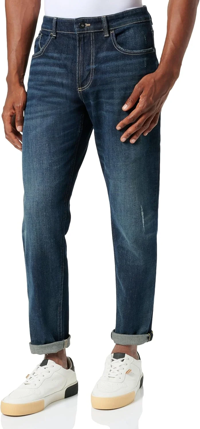 شلوار جین مردانه کمل اکتیو، مدل پنج جیب و فیت مخروطی