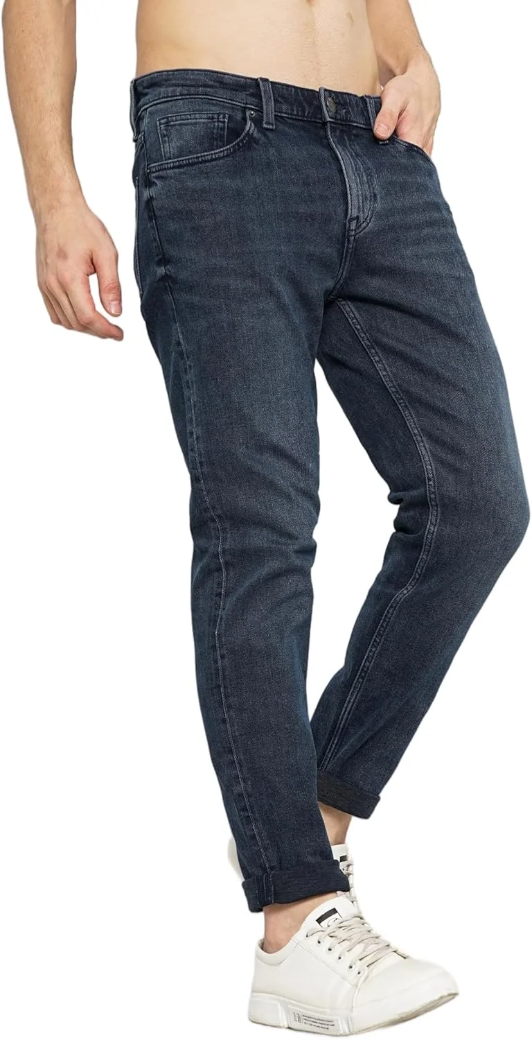 شلوار جین مشکی نخی رنگی Celio