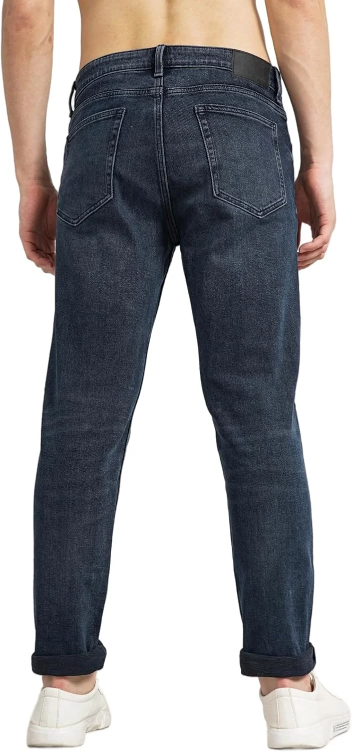 شلوار جین مشکی نخی رنگی Celio