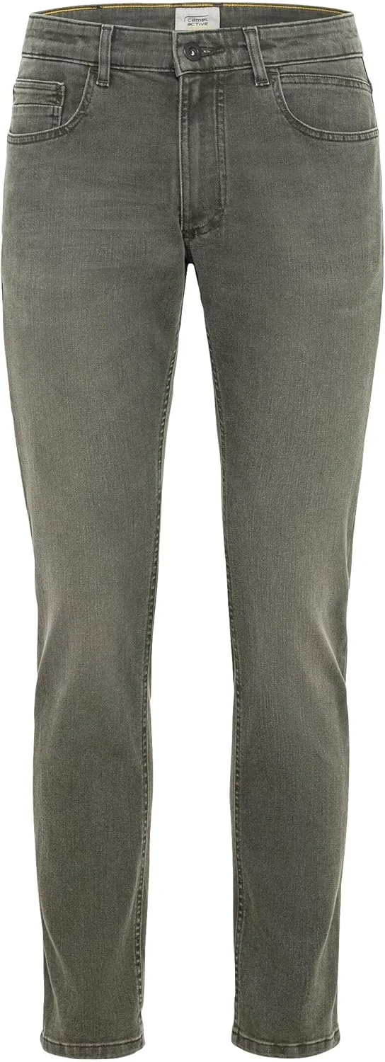 شلوار جین مردانه کمِل اکتیو، مدل اسلیم فیت، پنج جیب