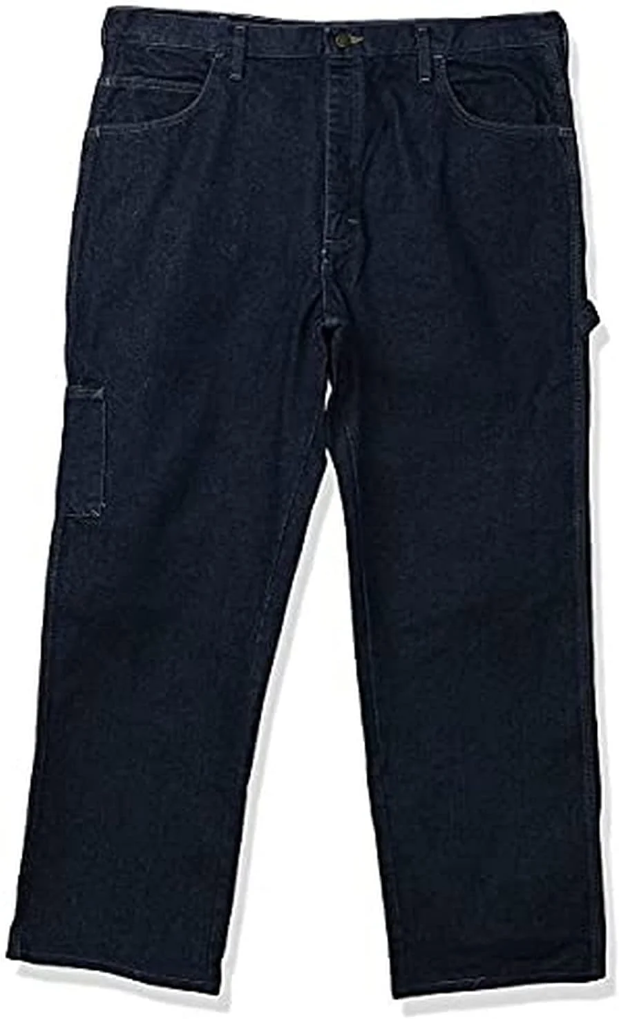 شلوار جین کار دنیم پیش شسته شده بولورک مردانه، آبی، سایز 46W x 30L