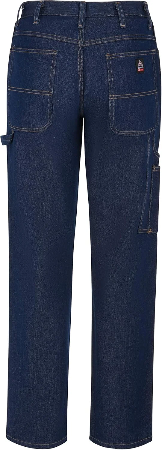 شلوار دنیم کار مقاوم در برابر آتش مردانه بولورک، 14.75 اونس، از قبل شسته شده