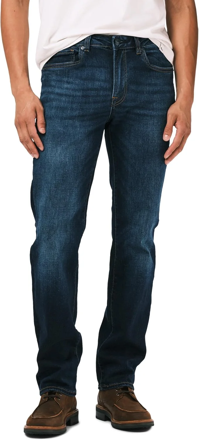 شلوار جین مردانه با فاق راسته بافالو دیوید بیتون مدل Six