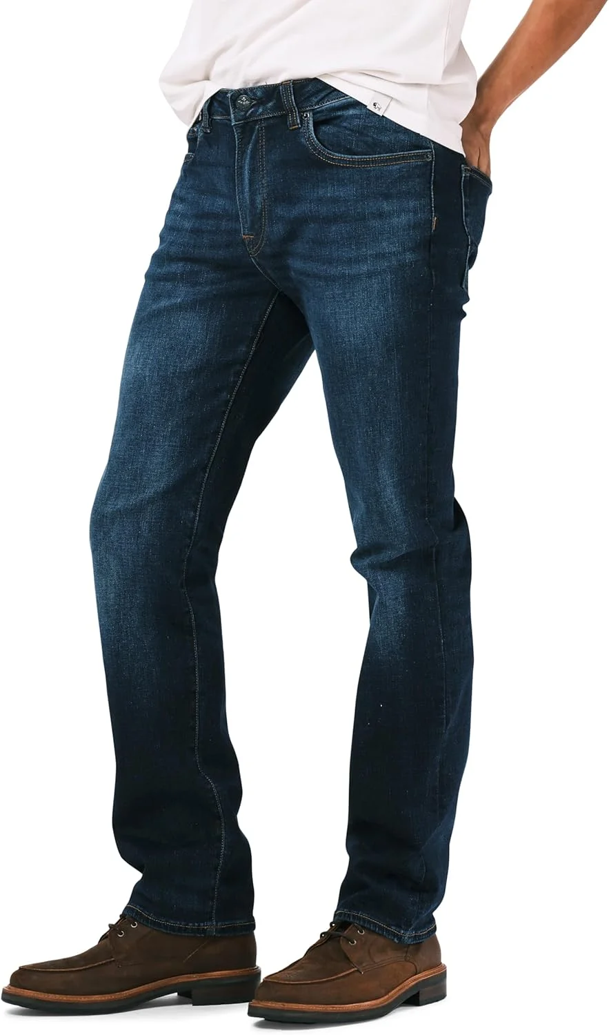 شلوار جین مردانه با فاق راسته بافالو دیوید بیتون مدل Six