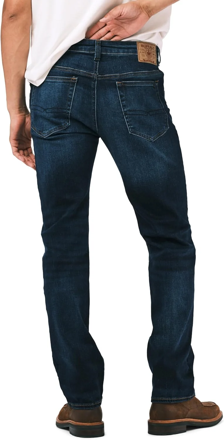 شلوار جین مردانه با فاق راسته بافالو دیوید بیتون مدل Six