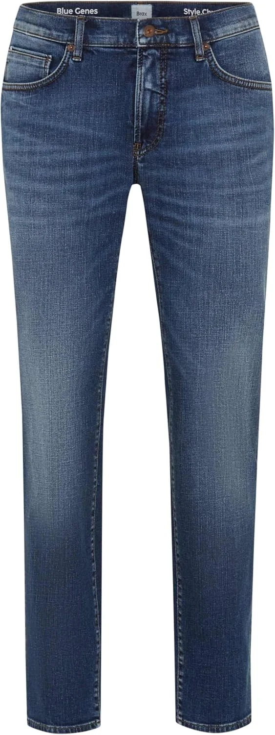 شلوار جین مردانه براکس، مدل پنج جیب، آبی شلوار جین مردانه براکس، مدل پنج جیب، آبی