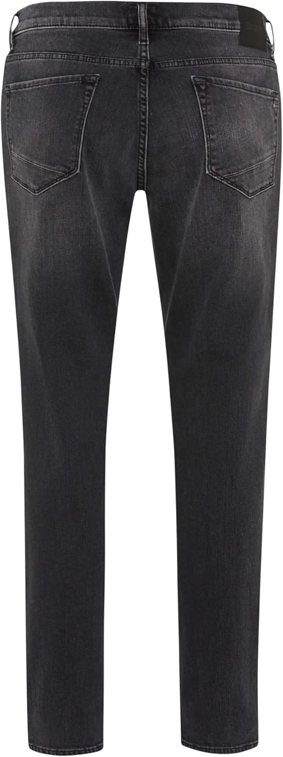 شلوار جین مردانه براکس، مدل چاک، آبی، پنج جیب