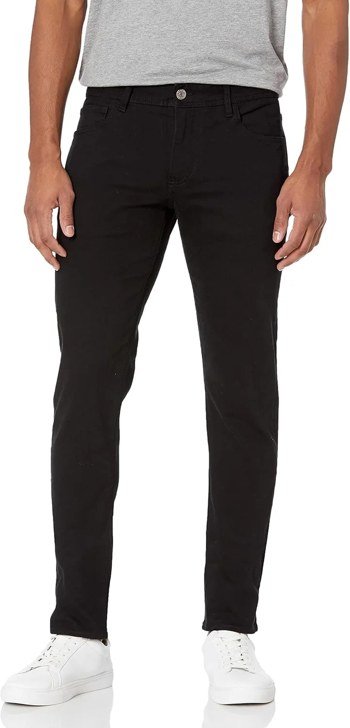 شلوار جین مردانه Armani Exchange A|X مدل Skinny Denim Twill کشی پنج جیب، مشکی، سایز 31 شلوار جین مردانه Armani Exchange A|X مدل Skinny Denim Twill کشی پنج جیب، مشکی، سایز 31