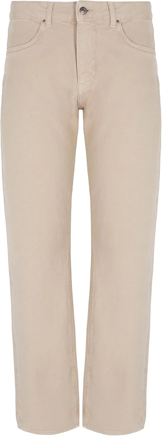 شلوار جین مردانه آرمانی اکسچنج مدل Urban Expedition، پایدار، با جیب پشتی مونوگرام