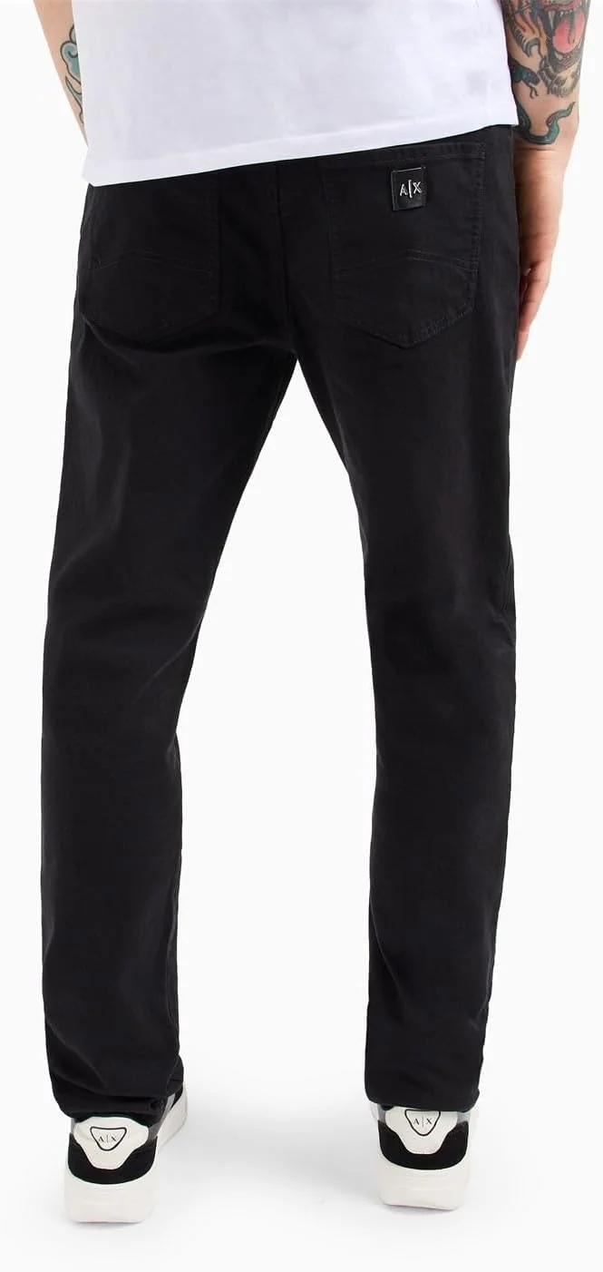 شلوار جین مردانه اسلیم فیت کشی پنج جیب آرمانی اکسچنج