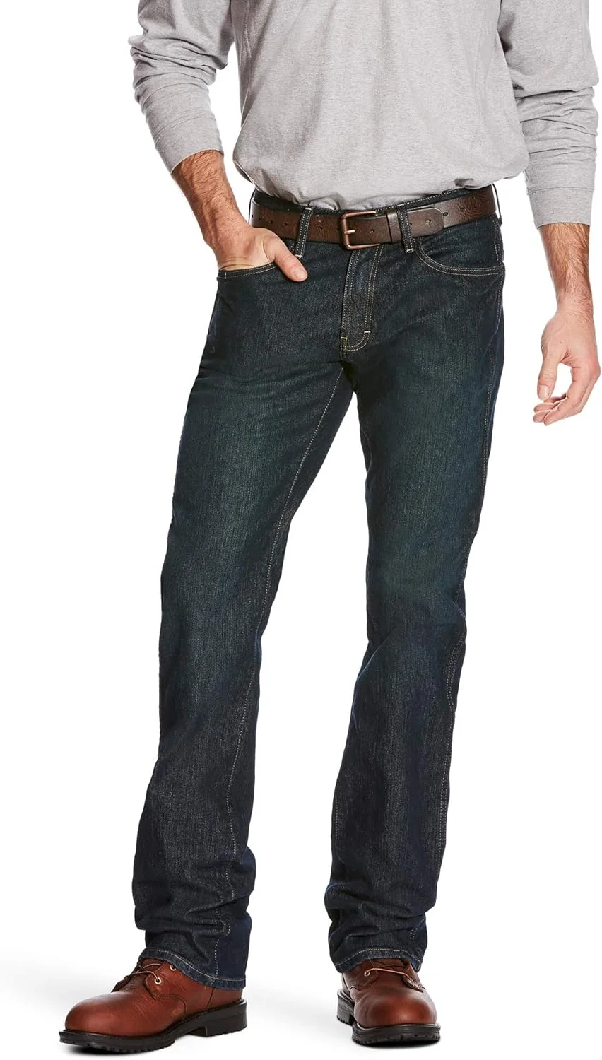 شلوار جین مردانه آریات مدل Fr M4 Low Wise Boot Cut (تک)
