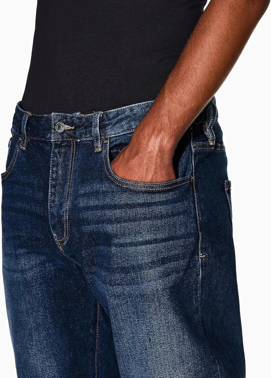 شلوار جین مردانه آرمانی اکسچنج با لوگوی تکه دوزی