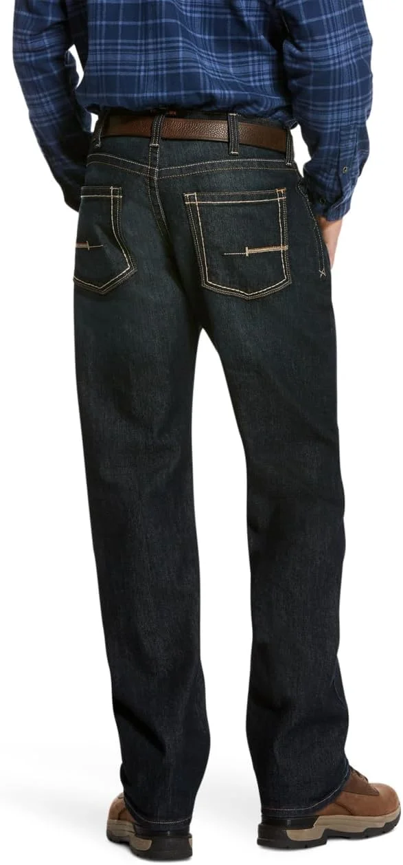 شلوار جین مردانه آریات Rebar M5 راسته Durastretch Edge Stackable