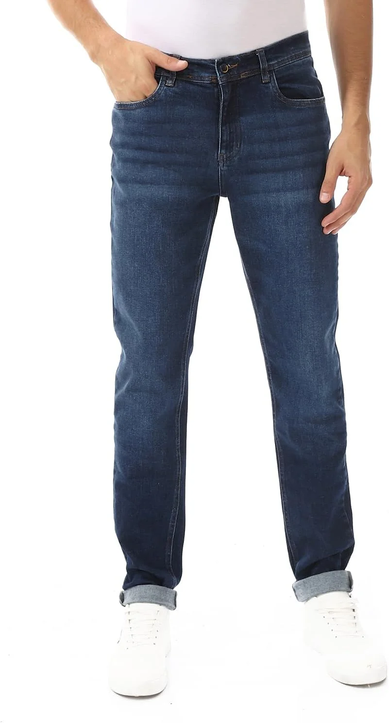 شلوار مردانه آندورا مدل 38W25M3201_آبی تیره مدرن