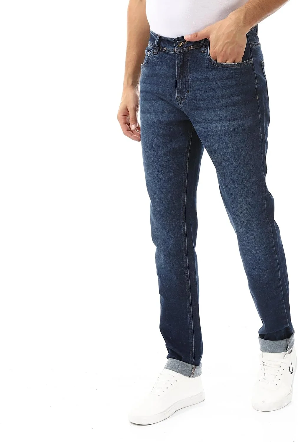 شلوار مردانه آندورا مدل 38W25M3201_آبی تیره مدرن