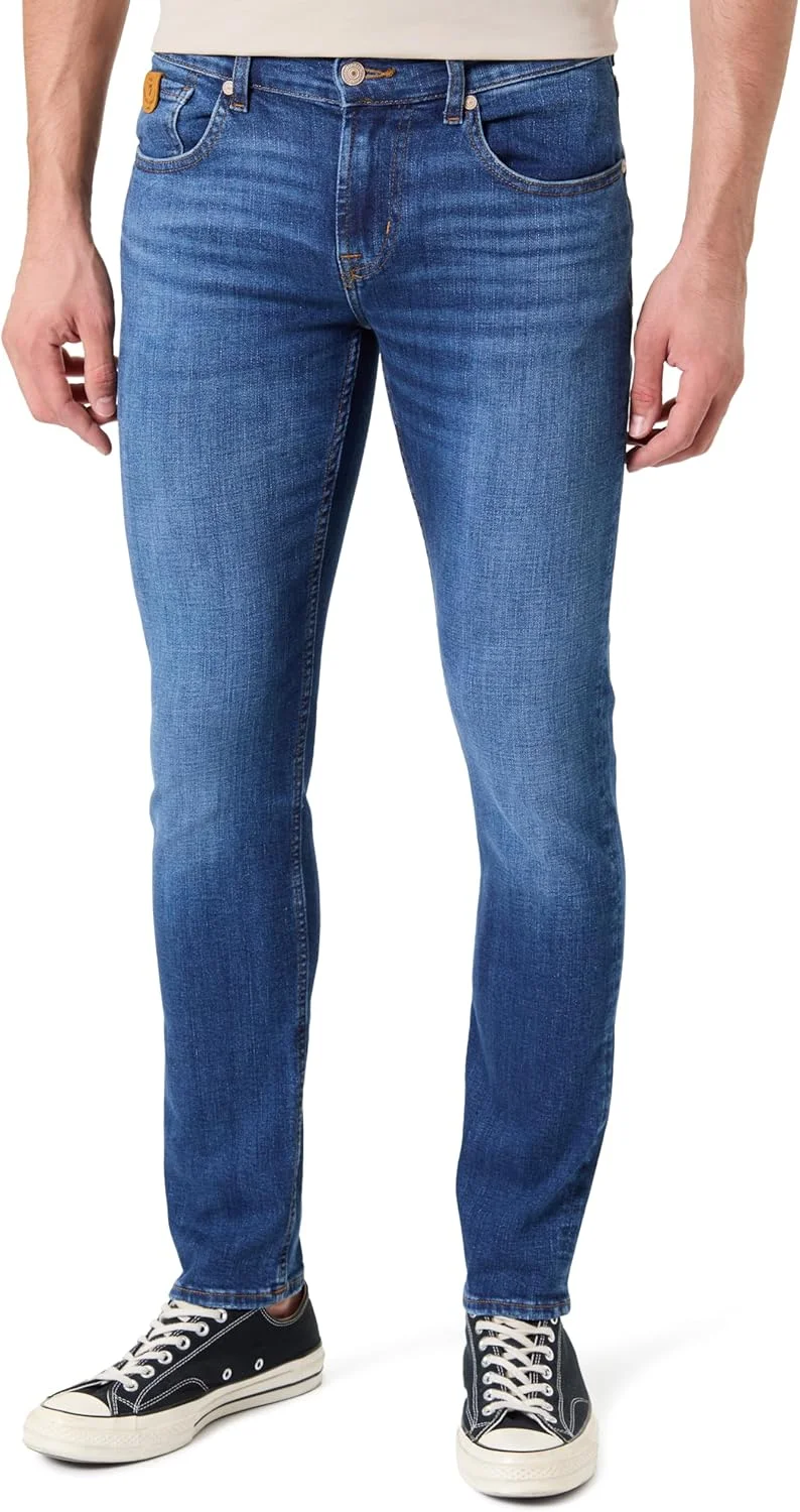 شلوار جین مردانه سونورا مدل Slimmy Tapered از برند 7 For All Mankind