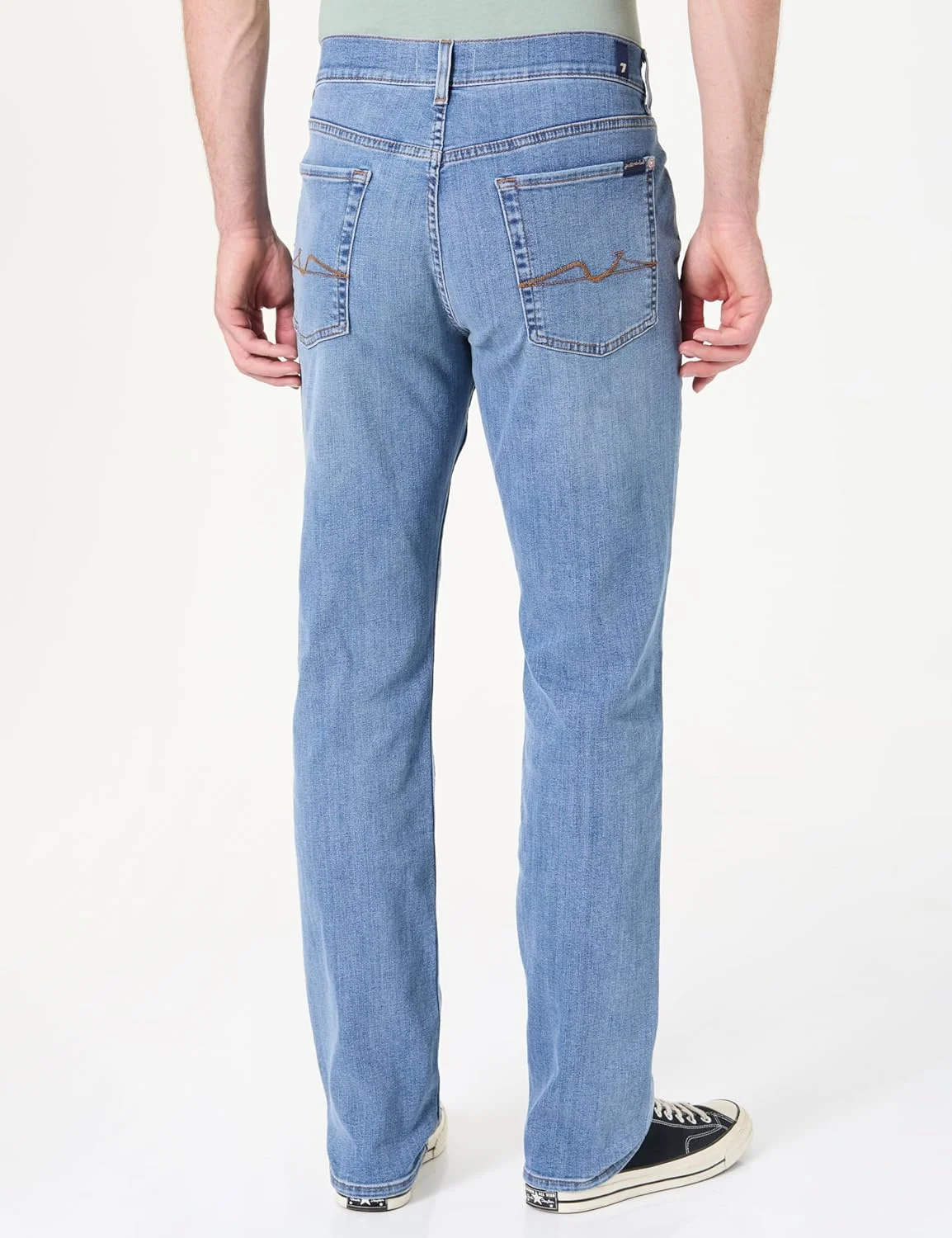 شلوار جین مردانه مدل The Straight Newberry از برند 7 For All Mankind