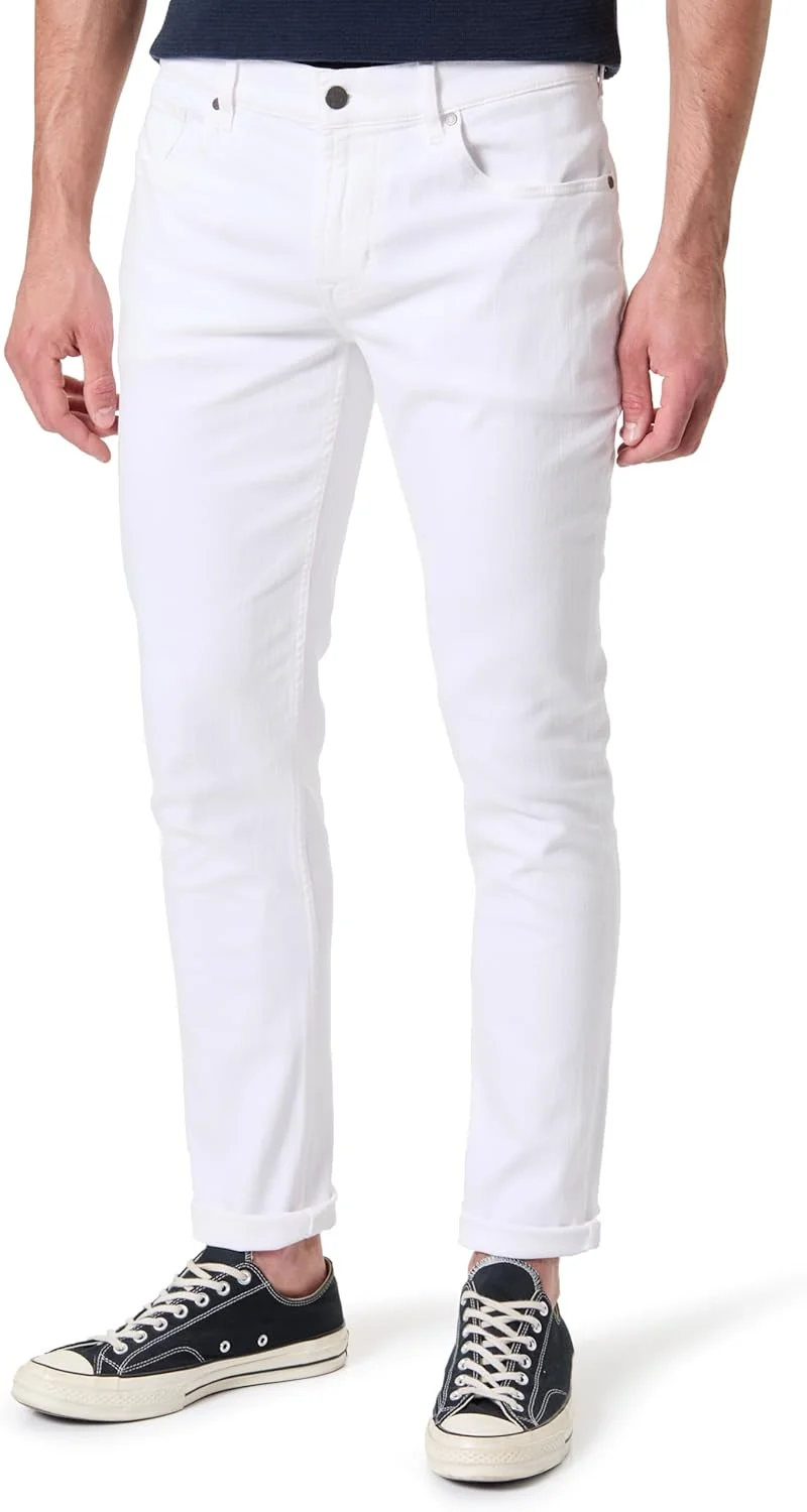 شلوار جین مردانه سفید مدل Slimmy Tapered از برند 7 For All Mankind