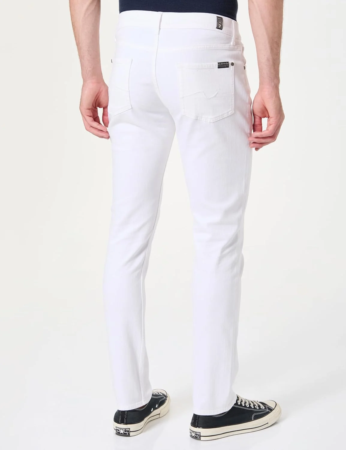 شلوار جین مردانه سفید مدل Slimmy Tapered از برند 7 For All Mankind
