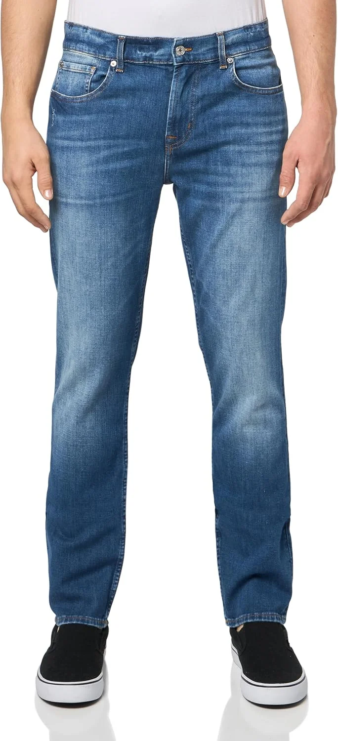 شلوار جین مردانه اسلیم فیت از برند 7 For All Mankind (تک عددی)