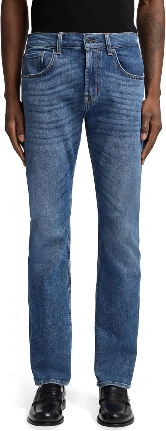 شلوار جین مردانه مدل The Straight از برند 7 For All Mankind - رنگ Gasp