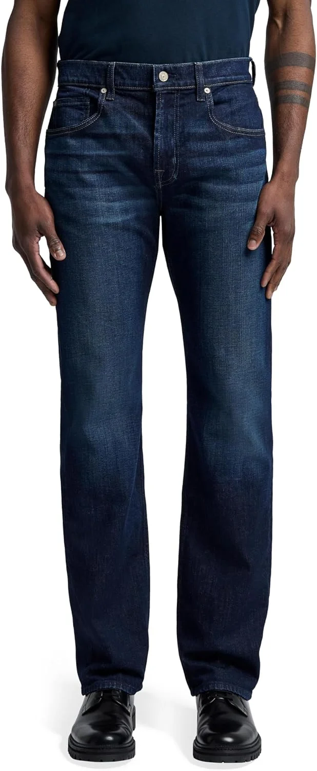 شلوار جین مردانه آستین با فاق راحت و راسته برند 7 For All Mankind