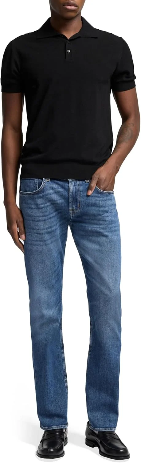 شلوار جین مردانه مدل The Straight از برند 7 For All Mankind - رنگ Gasp