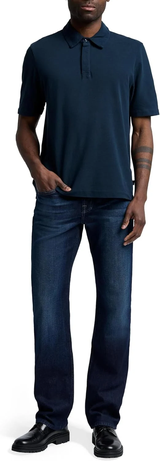 شلوار جین مردانه آستین با فاق راحت و راسته برند 7 For All Mankind