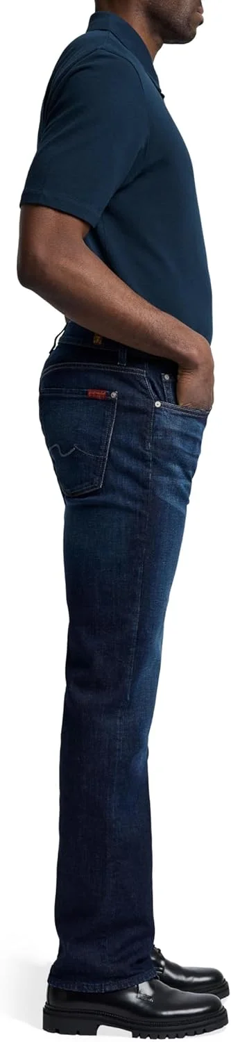 شلوار جین مردانه آستین با فاق راحت و راسته برند 7 For All Mankind