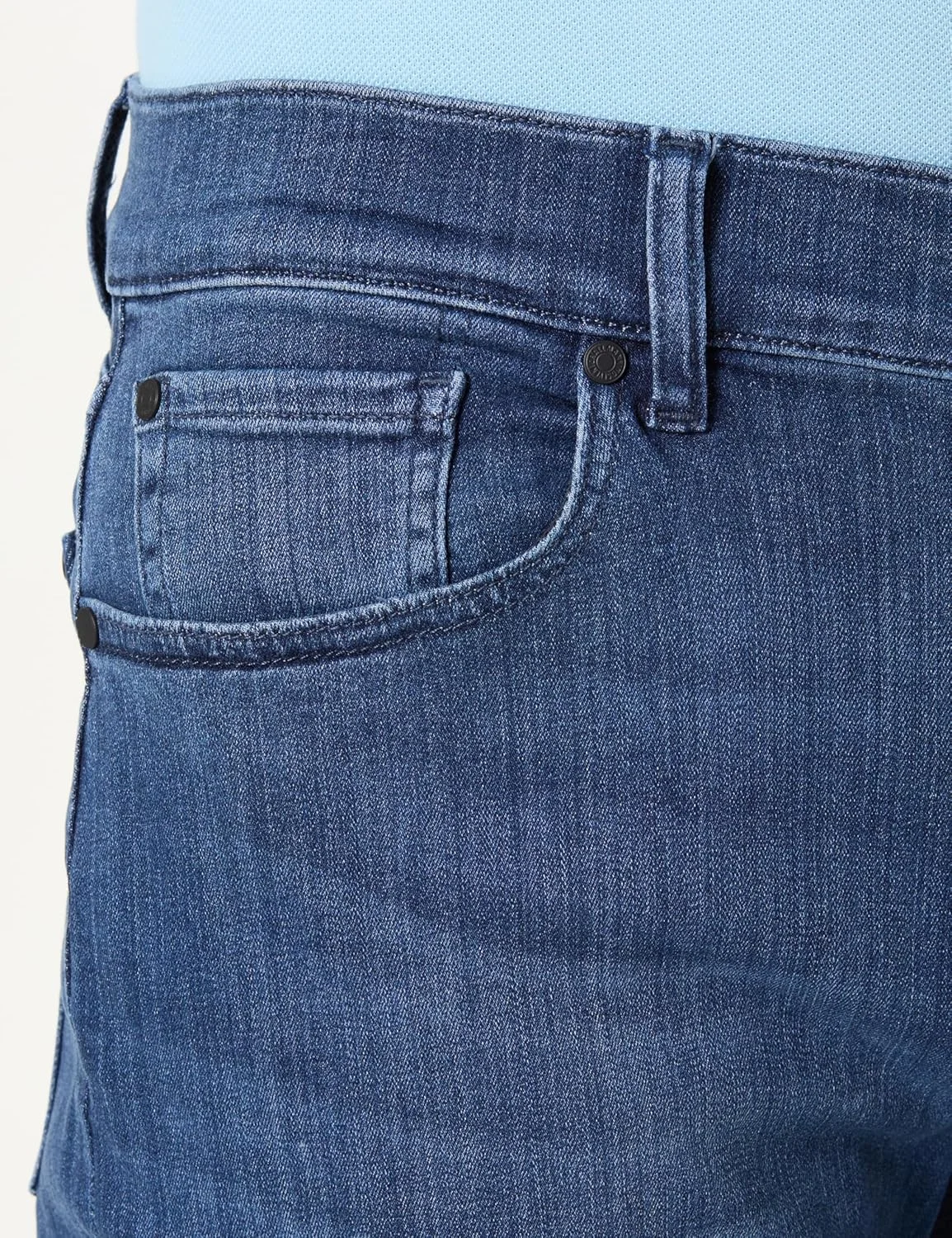 شلوار جین مردانه اسلیم فیت آبی مید از برند سون فور آل منکایند