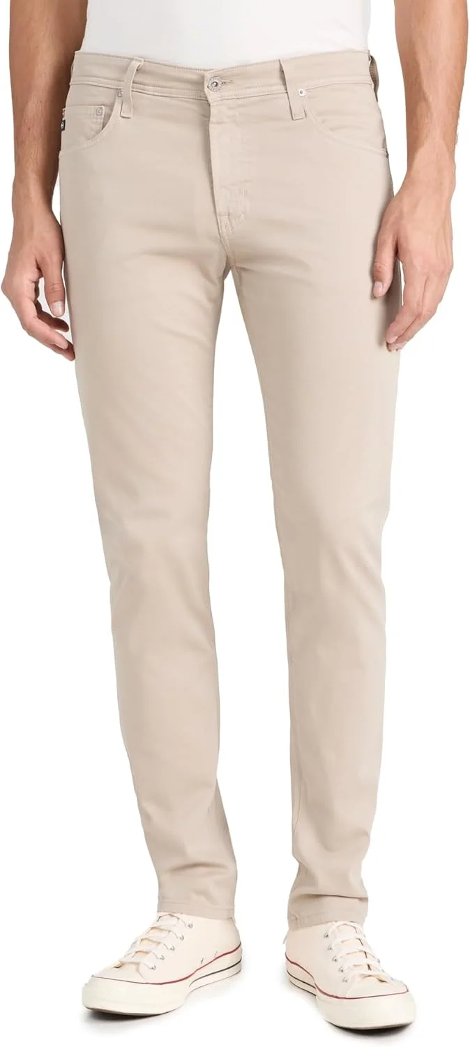 شلوار کتان کشی مدرن و باریک مردانه AG Adriano Goldschmied مدل Tellis Sud، شلوار غیر رسمی شلوار کتان کشی مدرن و باریک مردانه AG Adriano Goldschmied مدل Tellis Sud، شلوار غیر رسمی