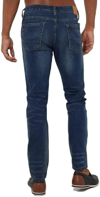 شلوار جین مردانه Aeropostale، مدل جذب، سایز 36، رنگ تیره