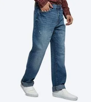 شلوار جین مردانه اِروپُستال، سایز 46، رنگ نیلی