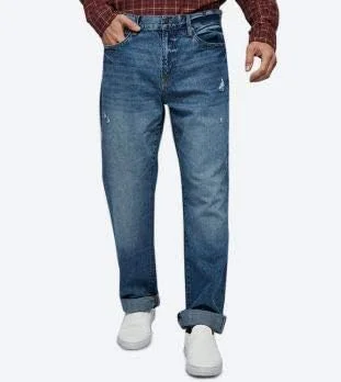 شلوار جین مردانه آیروپستال، سایز 54، نیلی