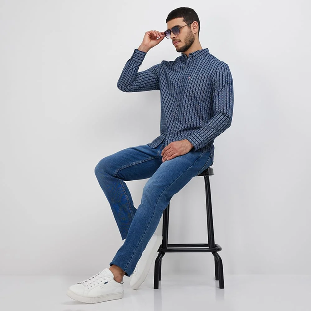 شلوار جین مردانه LEVI'S مدل 512 با فاق متوسط و فرم باریک