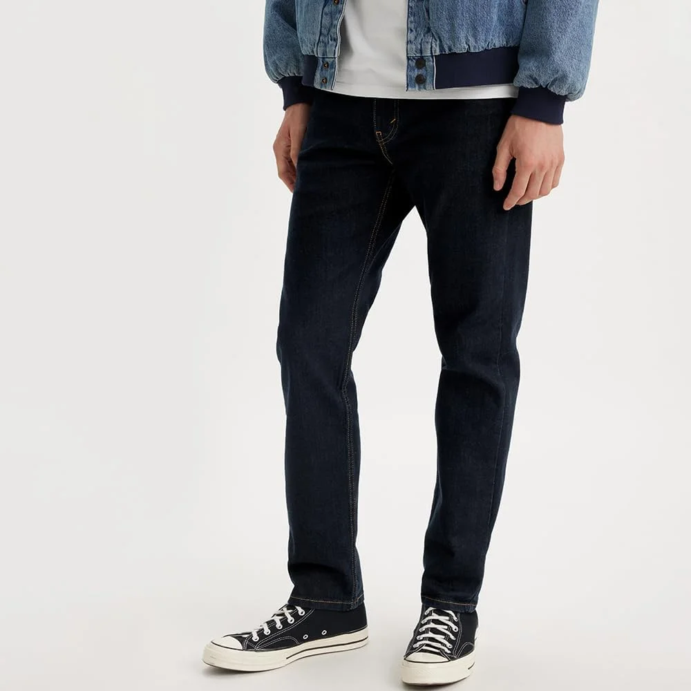 شلوار جین زنانه لی وایز مدل 502® Taper 295071320، آبی، سایز 32W / 32L