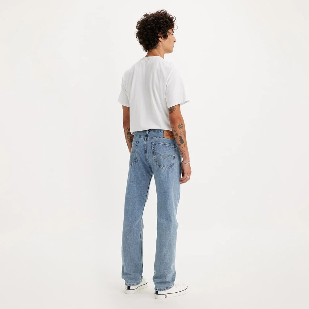 شلوار جین مردانه لی وایز 505 با برش معمولی (تک عددی)