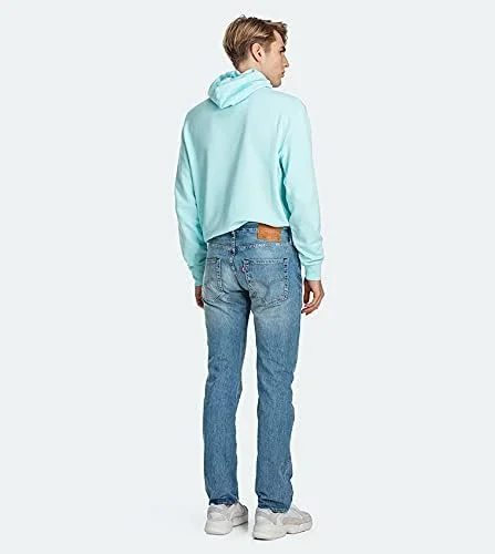 شلوار جین مردانه لیوایز 501، مدل راسته، آبی تیره، سایز 42