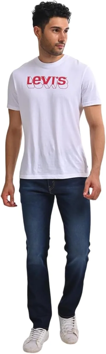 شلوار جین مردانه اسلیم Levi's (A7087-0146_آبی)