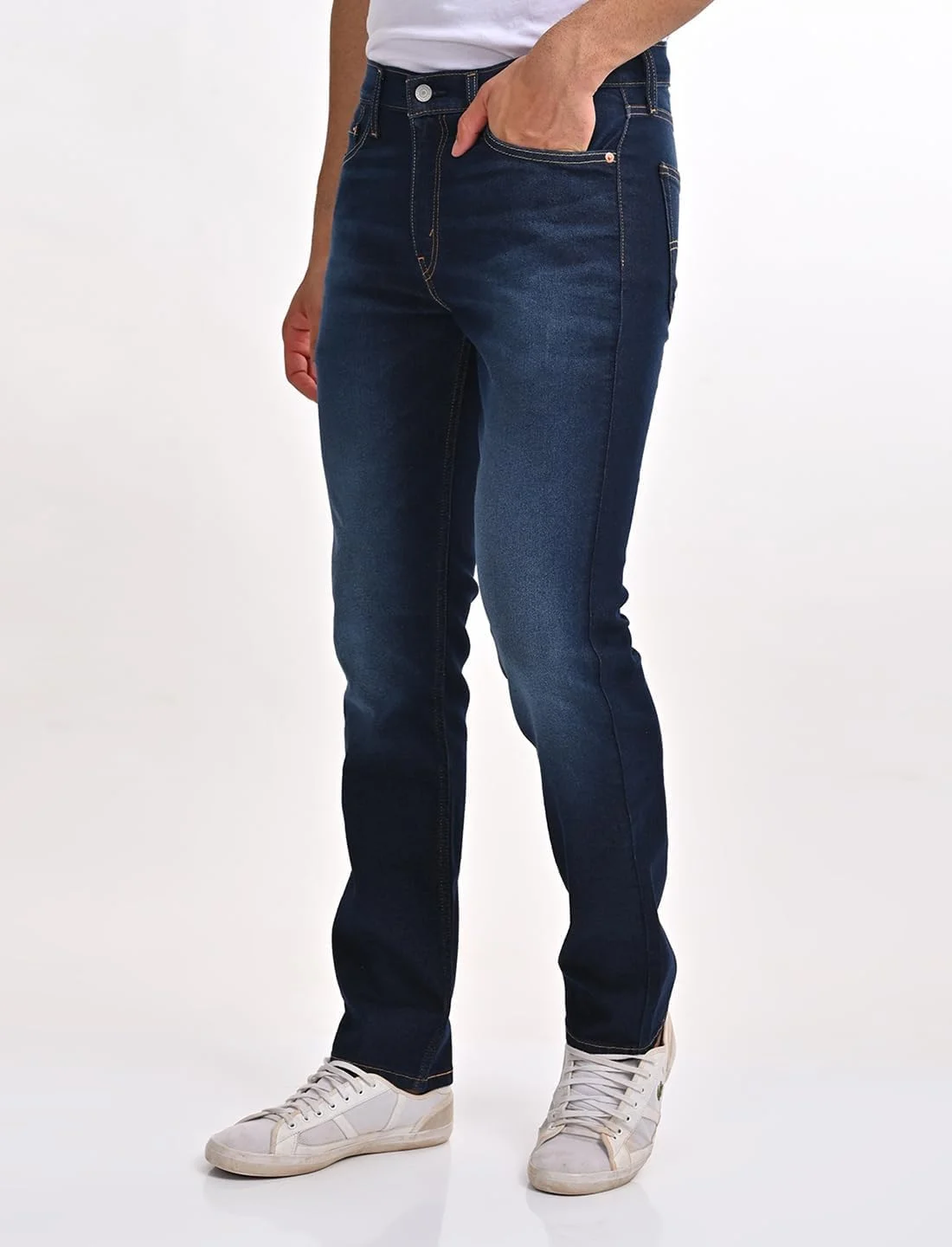 شلوار جین مردانه اسلیم Levi's (A7087-0146_آبی)