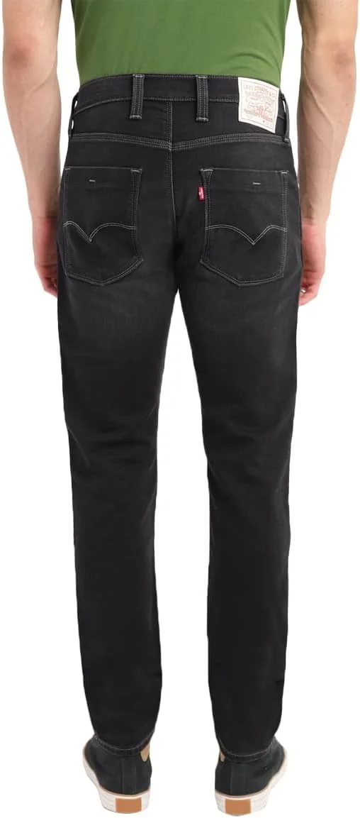 شلوار جین مردانه لیوایز مدل 512 Slim Taper، مشکی، سایز 32W / 32L