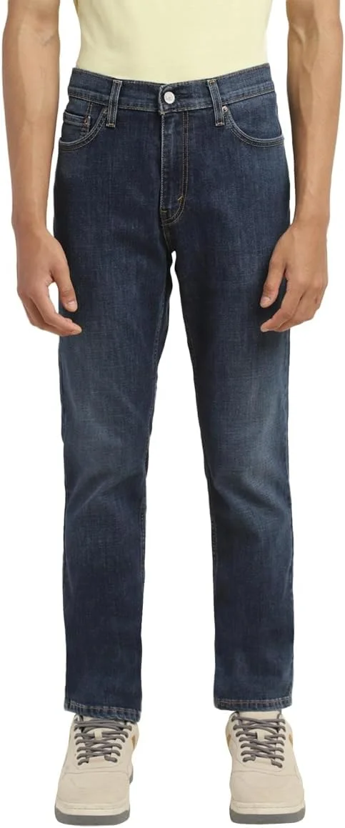 شلوار جین مردانه لیوایز مدل 511 Slim، رنگ آبی نیلی متوسط، سایز 32W / 32L